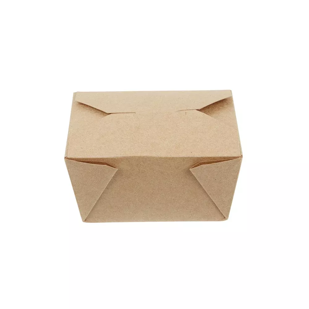 #1 Natural Unbleached 30 oz. Kraft Box