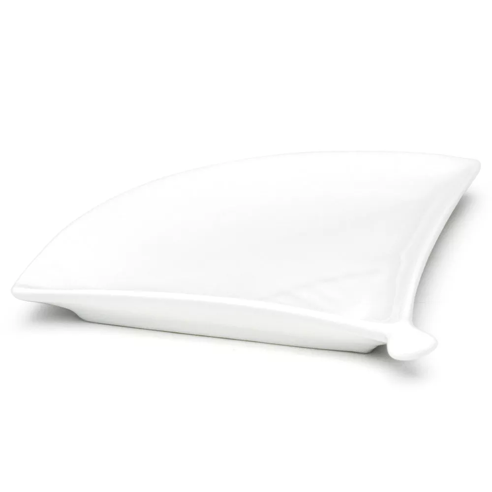 10-1/2″x8-1/4″ Fan Plate , White Ceramic