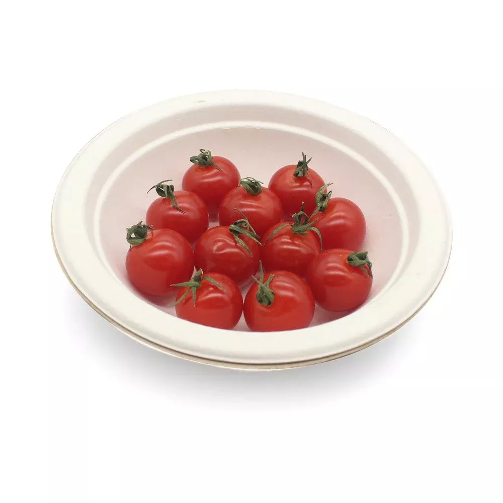 100% Biodegradable Sugarcane Bagasse 400ml Round Bowl-B