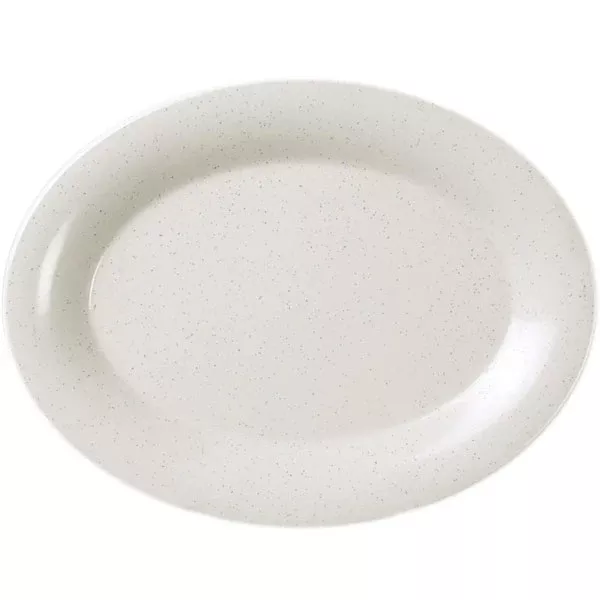 12″X9″ Melamine Oval Platter, San Marino
