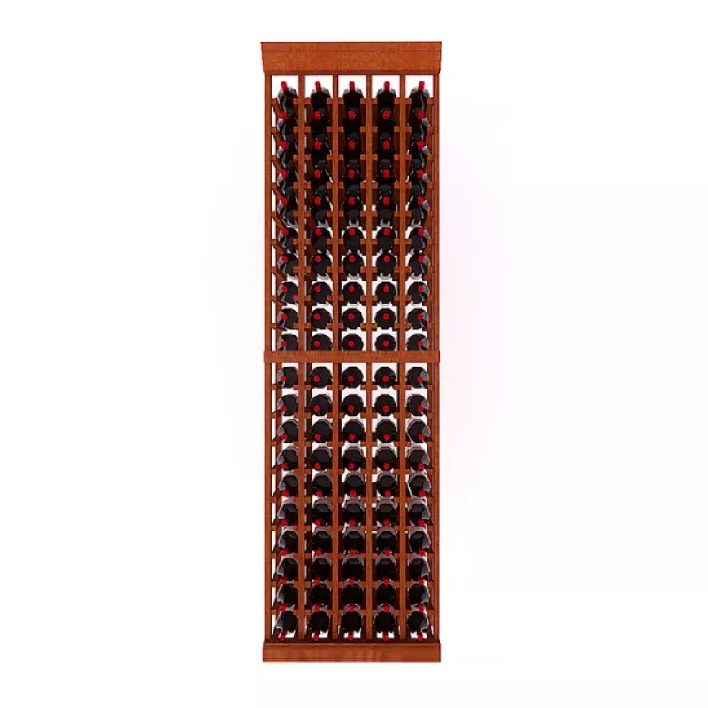 5 Column - 100 Bottle 6.5ft Wine Rack Kit