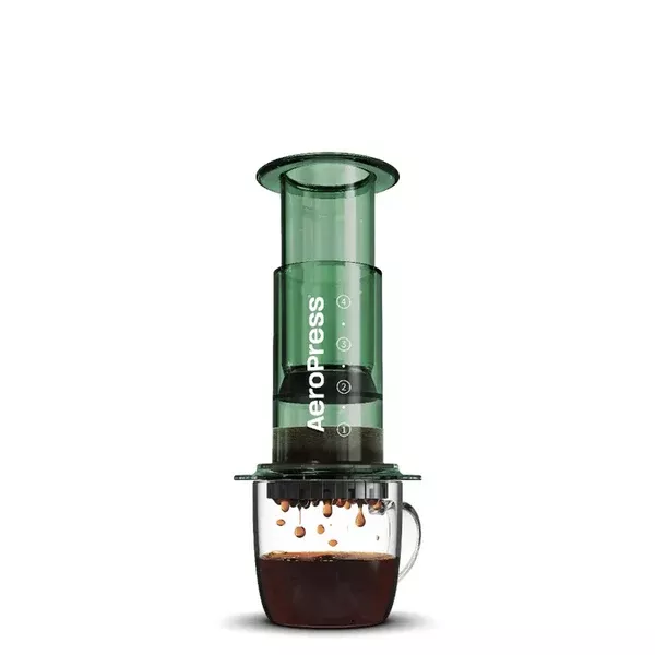 Aeropress Clear Green Coffee Maker