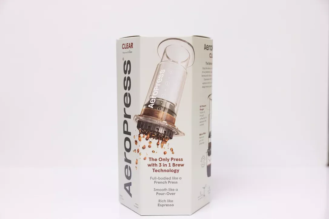 AEROPRESS COFFEE MAKER - CLEAR