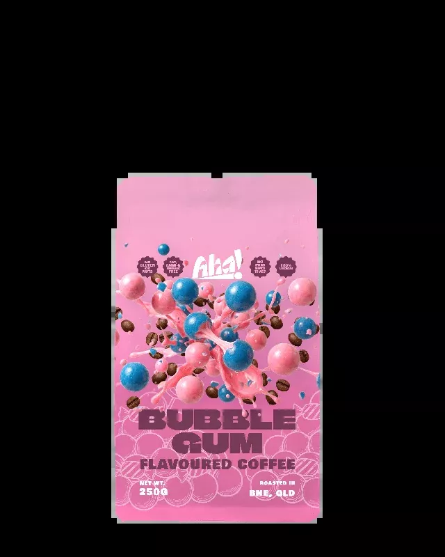 Aha! Bubblegum Flavoured Coffee