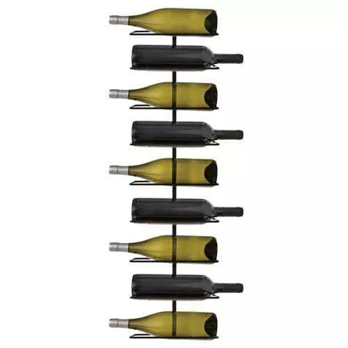 Align Wall-Mounted 9-Bottle Wine Rack by TRUE