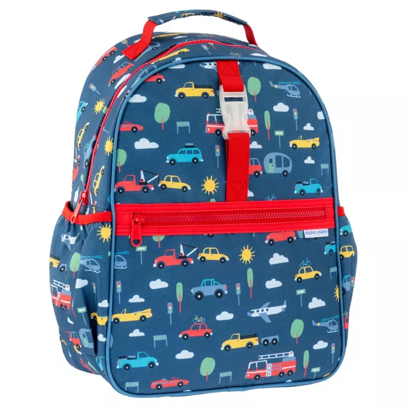 All Over Print Backpack|Transportation&Navy Shark&Strawberry&Bee&Butterfly&Dragon&Mermaid&Princess&Racecar&Navy Dino