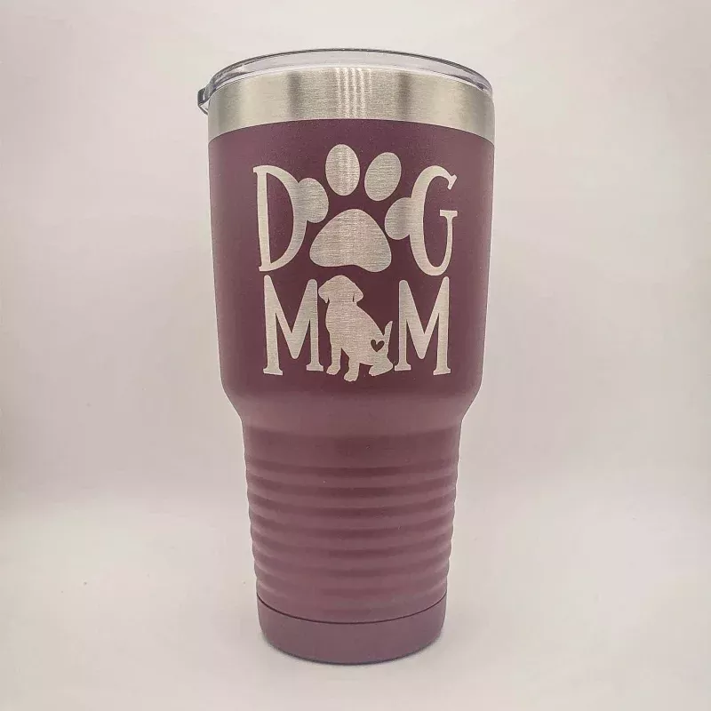 Beagle Dog Mom Engraved Polar Camel Tumbler