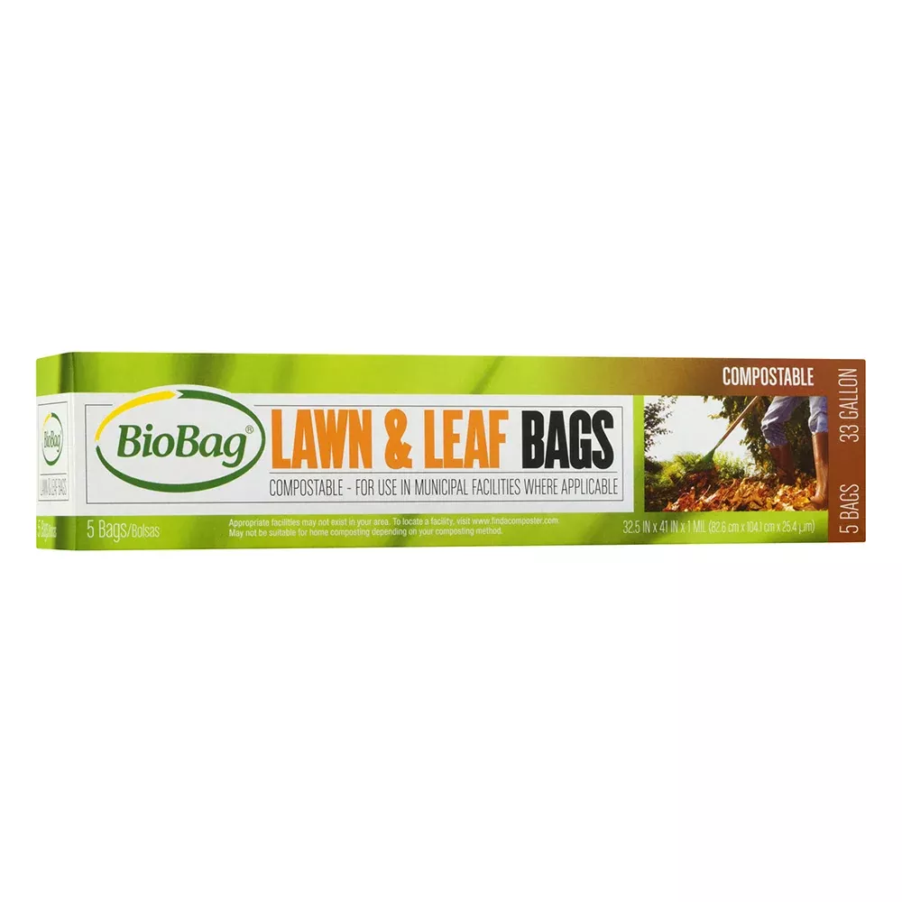 BioBag 33-Gallon Lawn & Leaf Bags