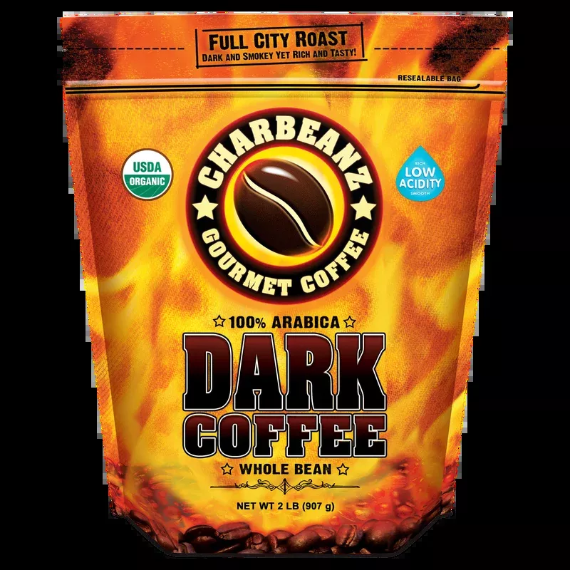 CharBeanz Organic DARK Roast Coffee