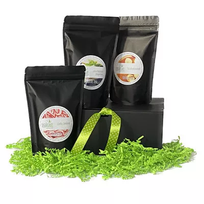 CHRISTMAS TEA GIFT SET | Festive caramel, white chocolate, and mint