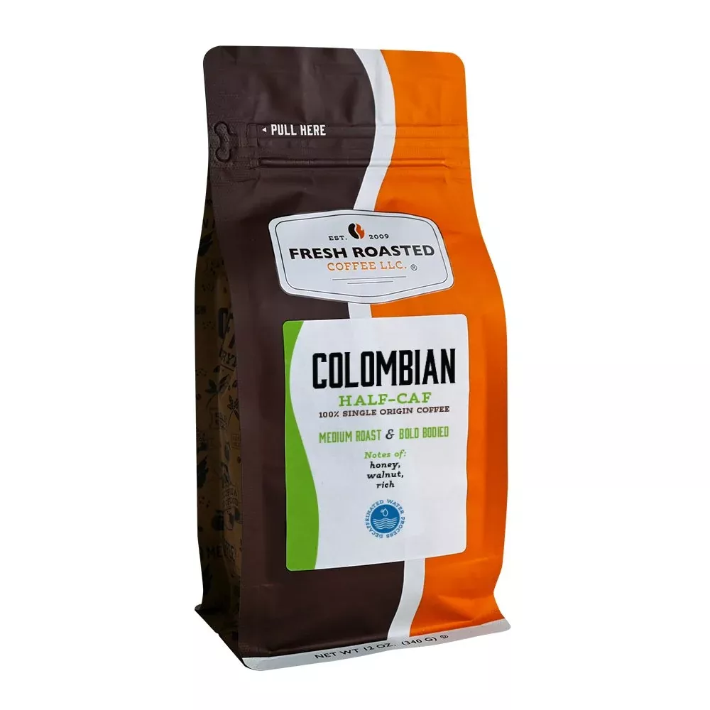 Colombian Water-Processed Half Caf – Roasted Coffee