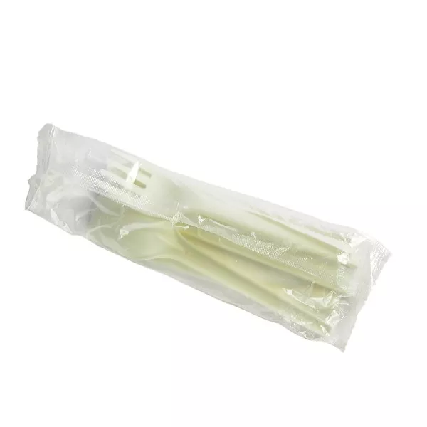 Compostable CPLA cutlery kit