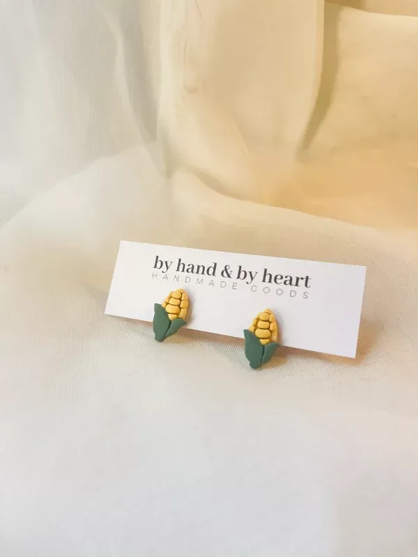 Corn Stud Earrings