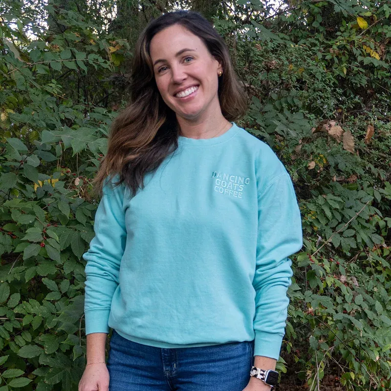 Dancing Goats Blue Sweatshirt