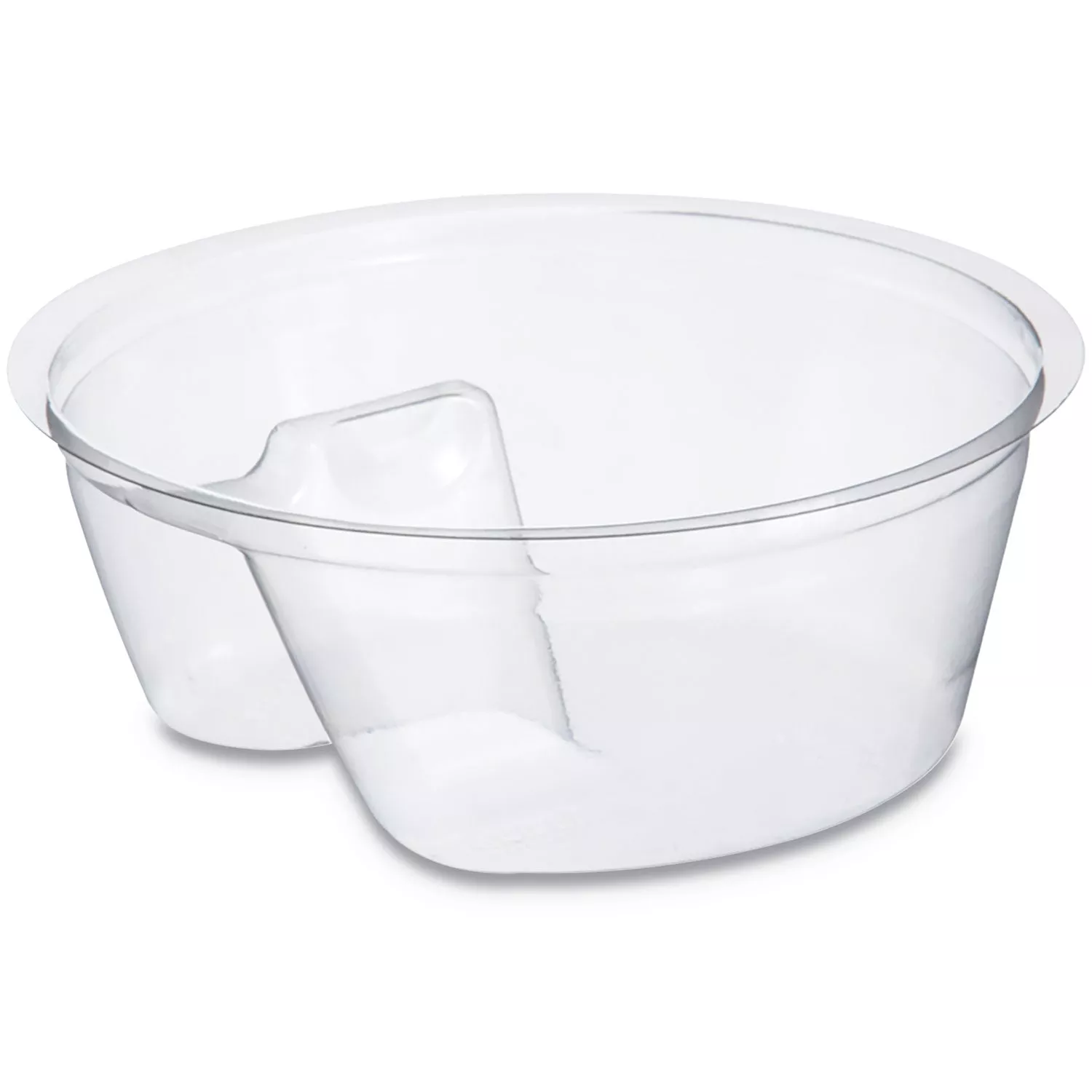 Dart Single Compartment Cup Insert, 3.5 oz, Clear, 1,000/Carton