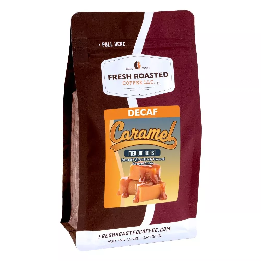 Decaf Caramel – Flavored Roasted Coffee