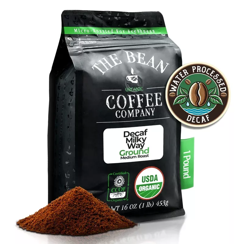 DECAF Organic Milky Way-Style Flavored Coffee