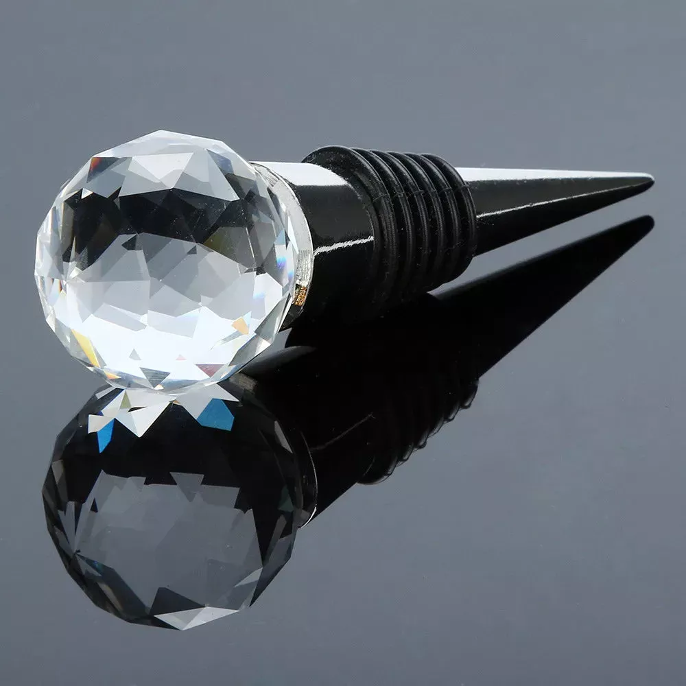 Diamond Ball Bottle Stopper