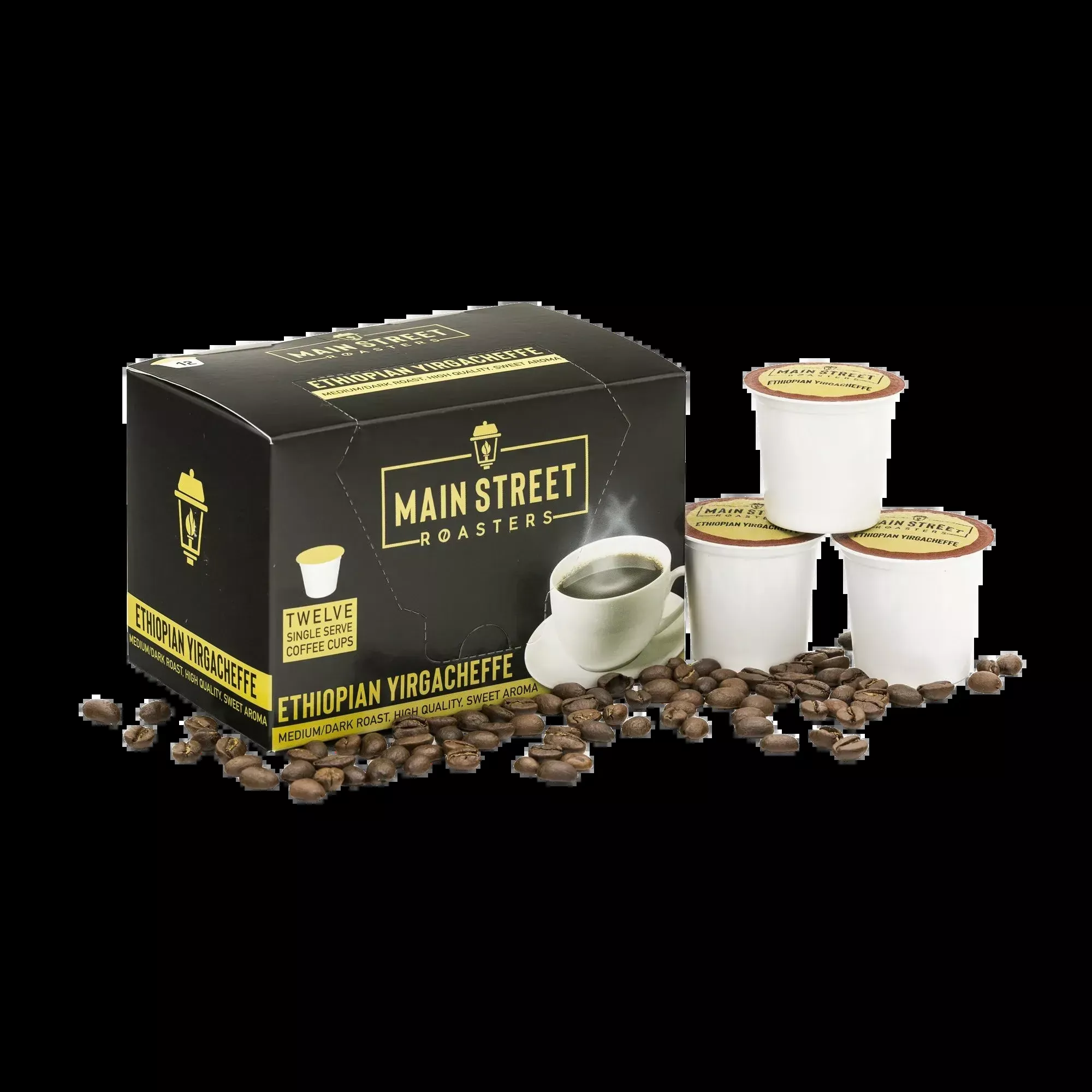 Ethiopia Yirgacheffe K-Cup Compatible Coffee
