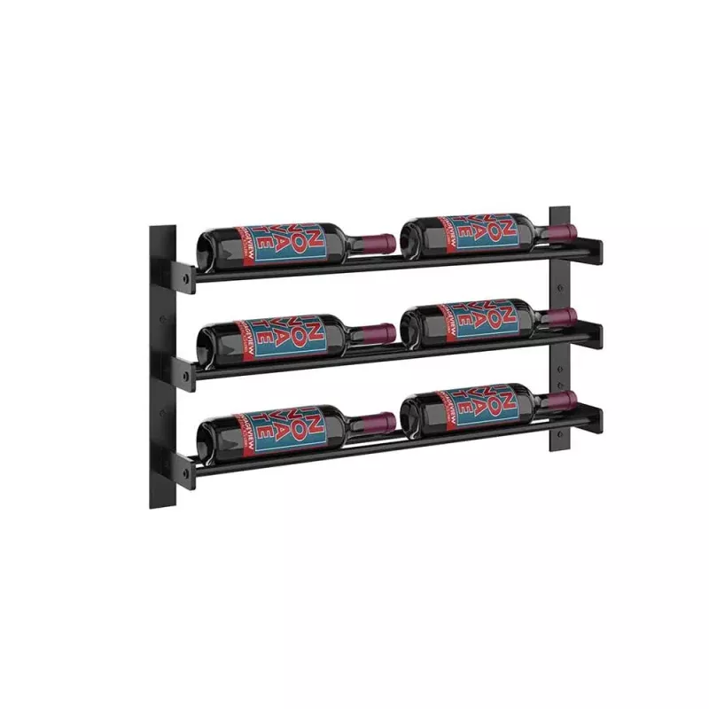 Evolution Wine Wall 15 2C Wall Mounted Metal Wine Rack