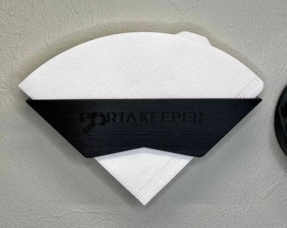 FilterKeeper V60/#2/#4 – Paper Coffee Filter Wall Rack
