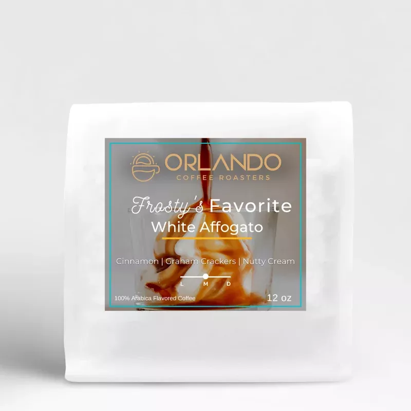 Frosty’s Favorite White Affogato Flavored Coffee