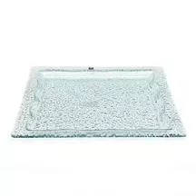 Glass Square Plate 11"