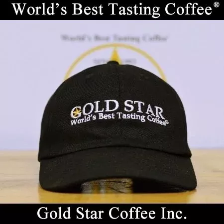 Gold Star Coffee Strapback Hat