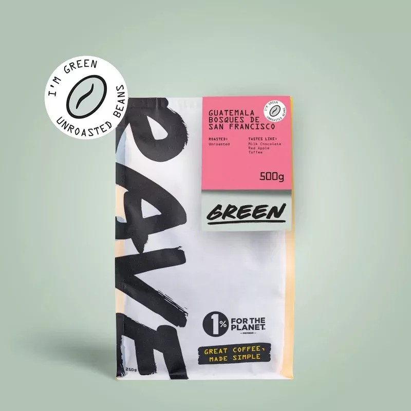 Guatemala Bosques de San Francisco Green Coffee Beans