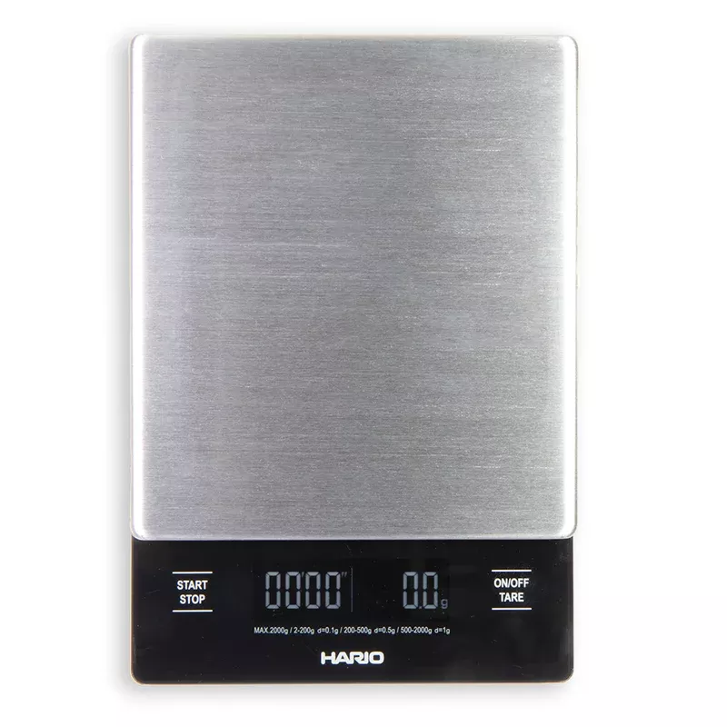 Hario V60 Drip Coffee Scale in Metal