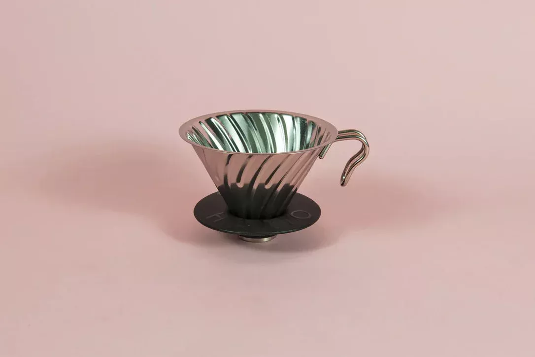 Hario – V60 Metal Coffee Dripper 02