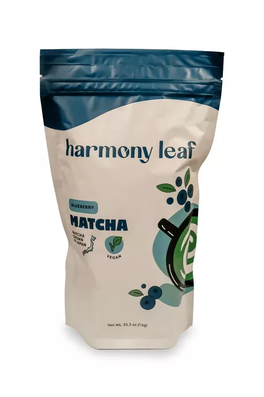 Harmony Leaf Blueberry Matcha