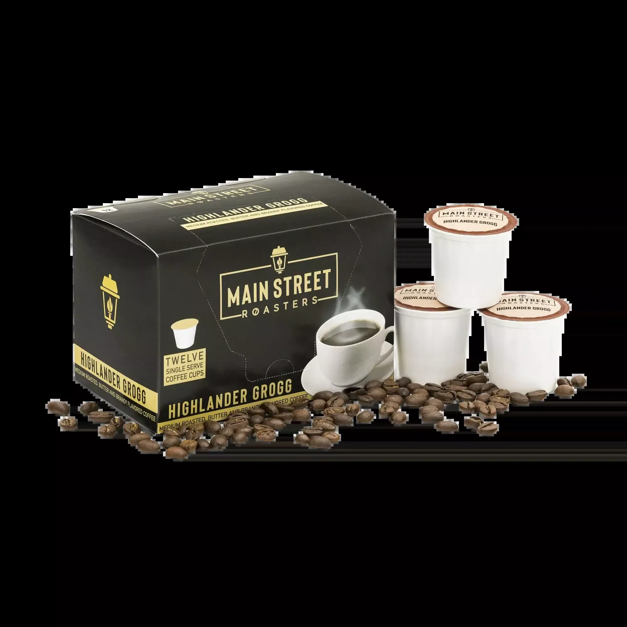Highlander Grogg K-Cup Compatible Coffee