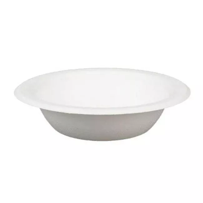 Home Composting Sugarcane Bagasse Round Bowl 350ml