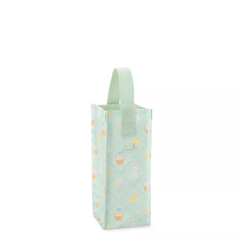 Hoppy Easter Wine Reusable Gift Bag
