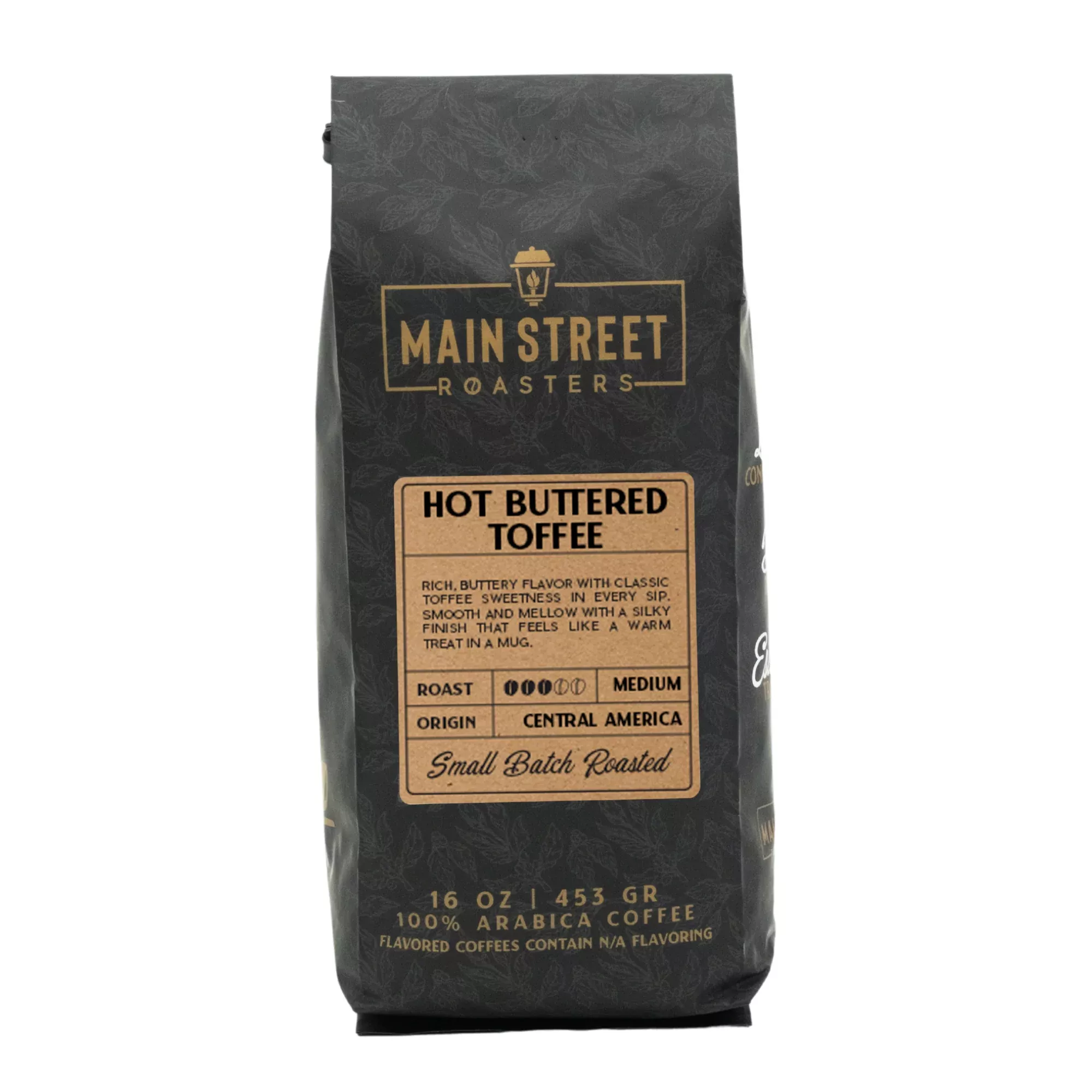 Hot Buttered Toffee Flavored Coffee