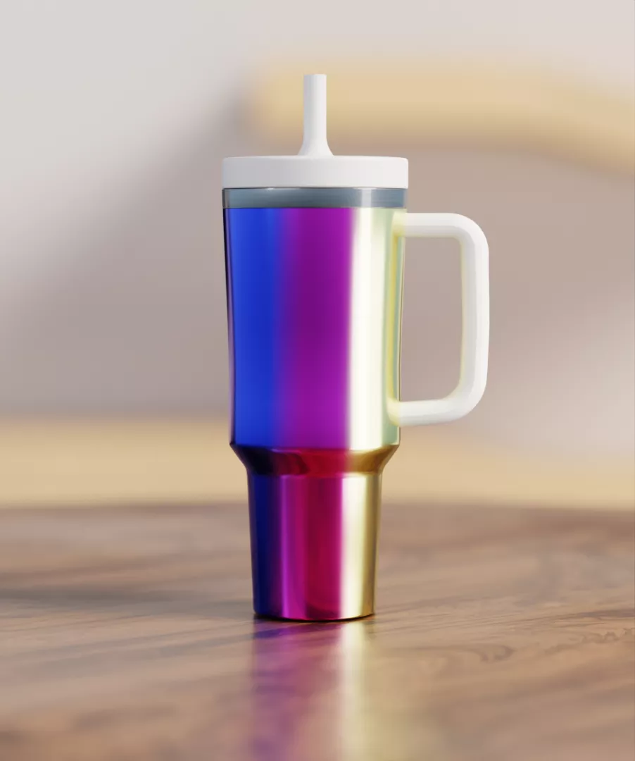 Iridescent Spill Proof Adult CREWCUP 40oz