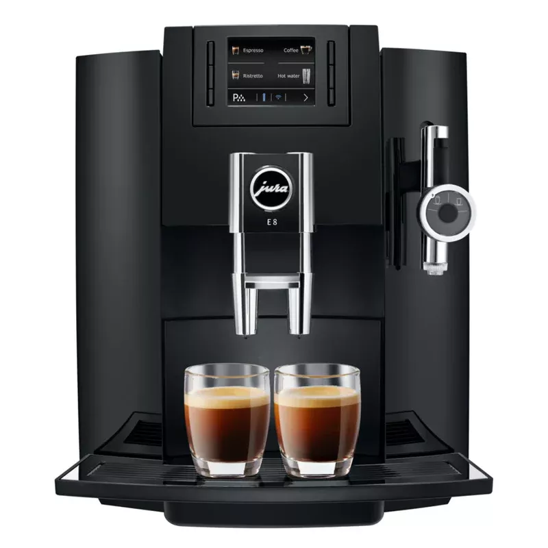 JURA E8 Super-Automatic Espresso Machine With P.E.P.