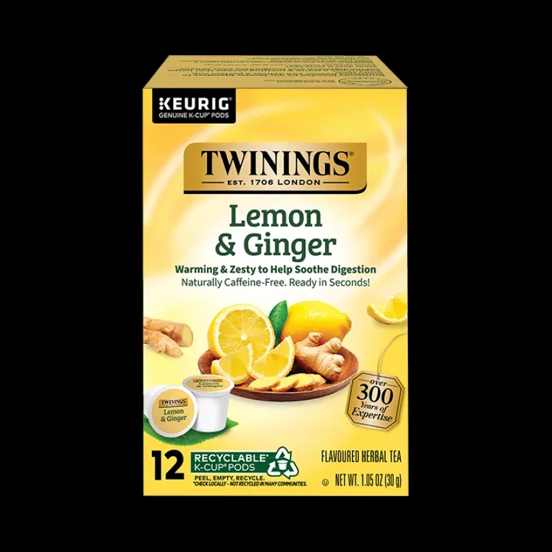 Lemon & Ginger K-Cup Pods|12ct&24ct
