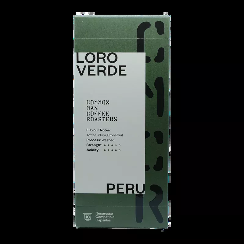 Loro Verde, Peru Capsules