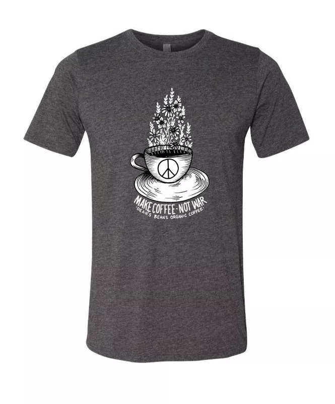 “Make Coffee Not War” T Shirt