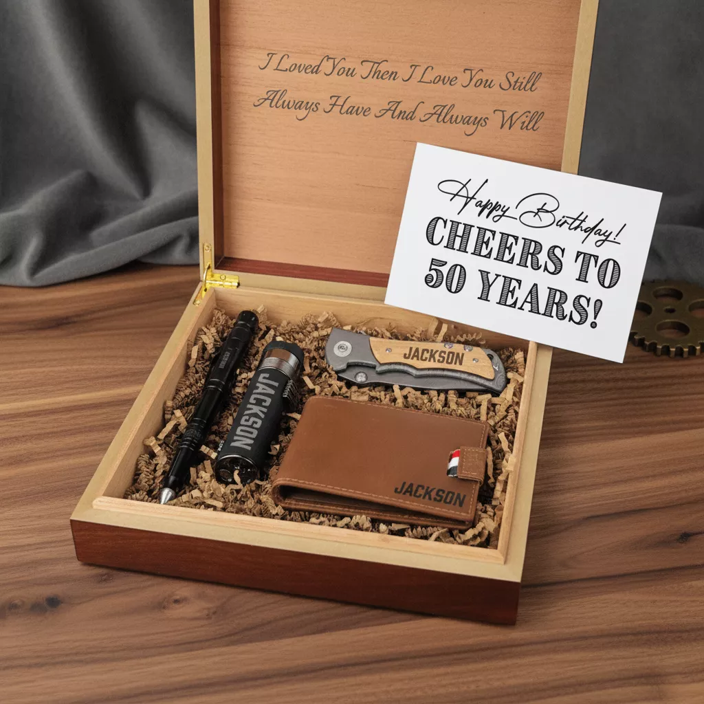 Milestone 50th Birthday Gift Set