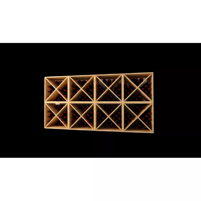 Modular Wine Cube Storage Stackable Design