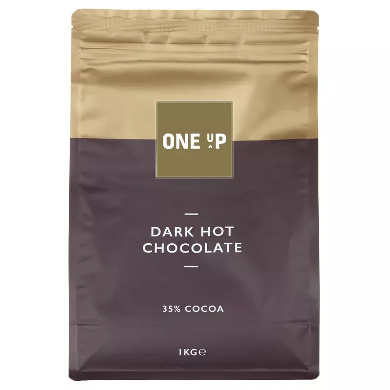 OneUp 1kg Dark Hot Chocolate Powder
