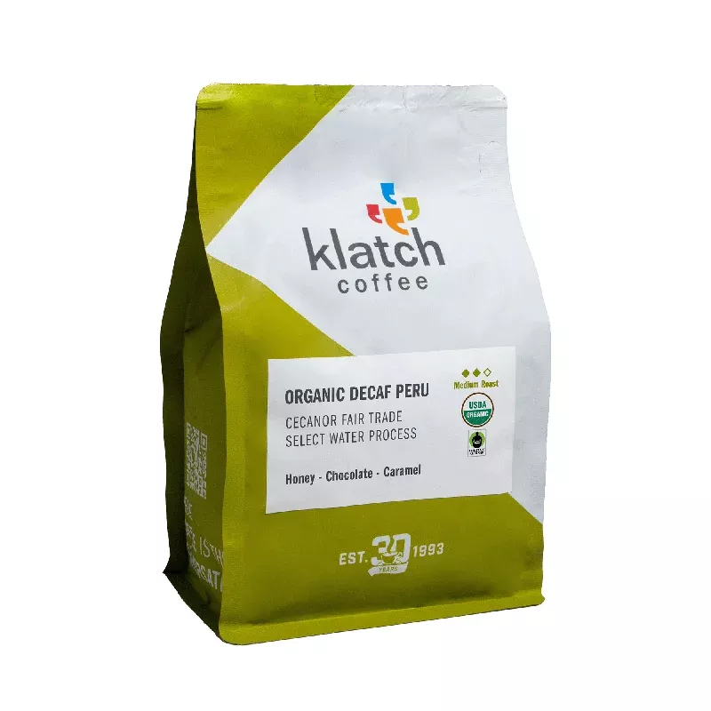 Organic Decaf Peru Cecanor Fair Trade Select Water Process