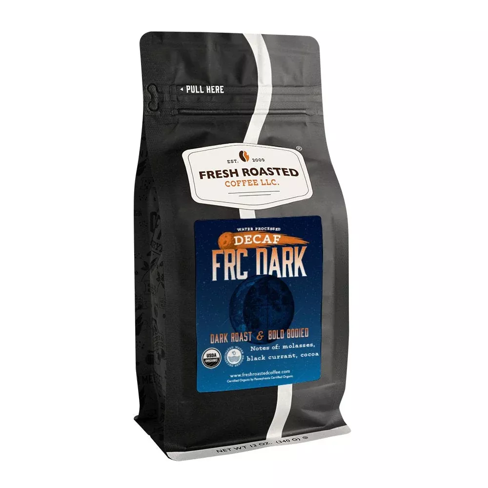 Organic FRC Dark Decaf – Roasted Coffee