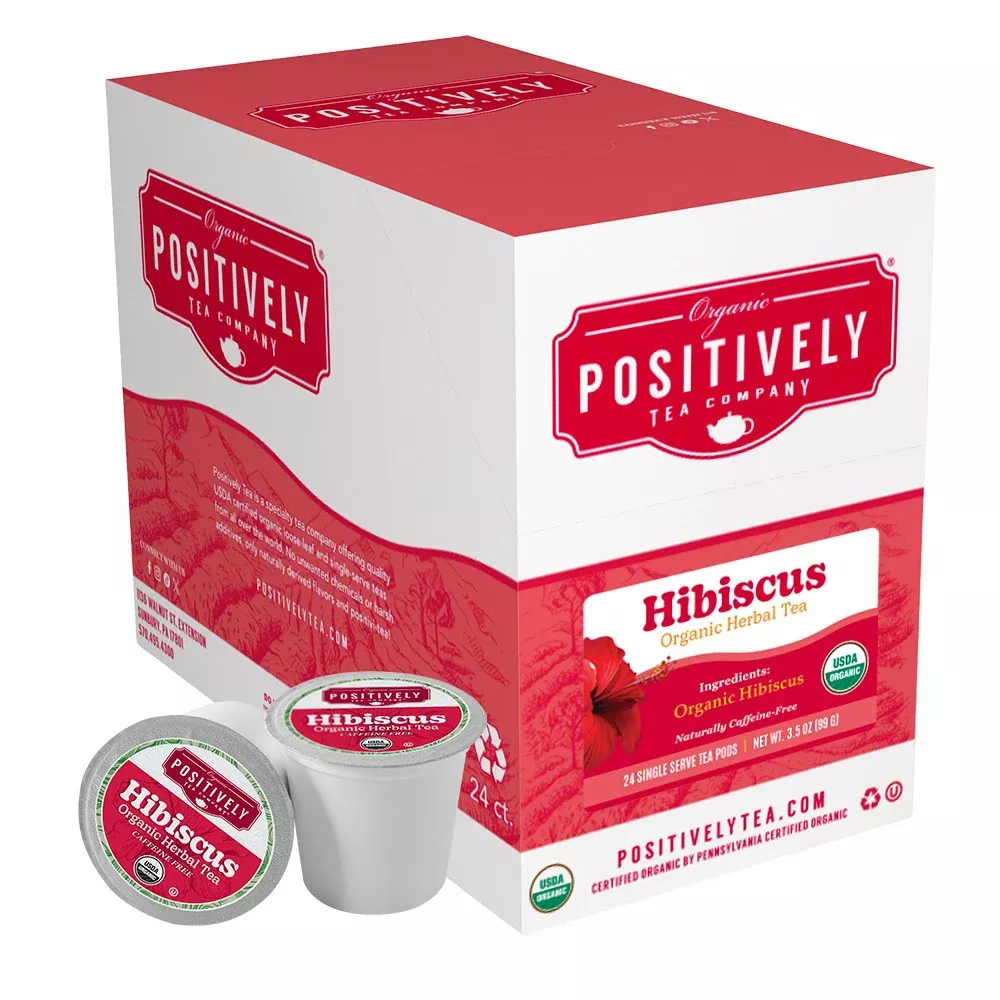 Organic Hibiscus – Classic Tea Pods