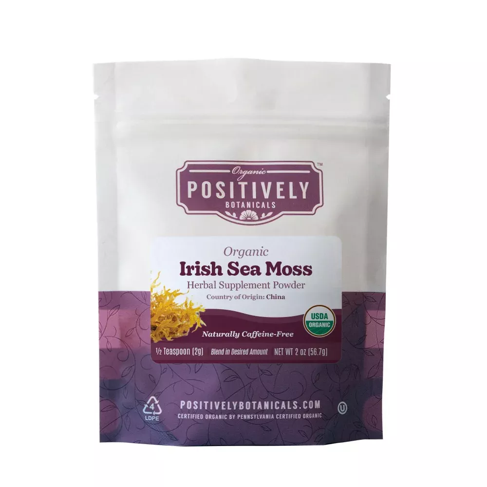 Organic Irish Sea Moss - Botanical Powder