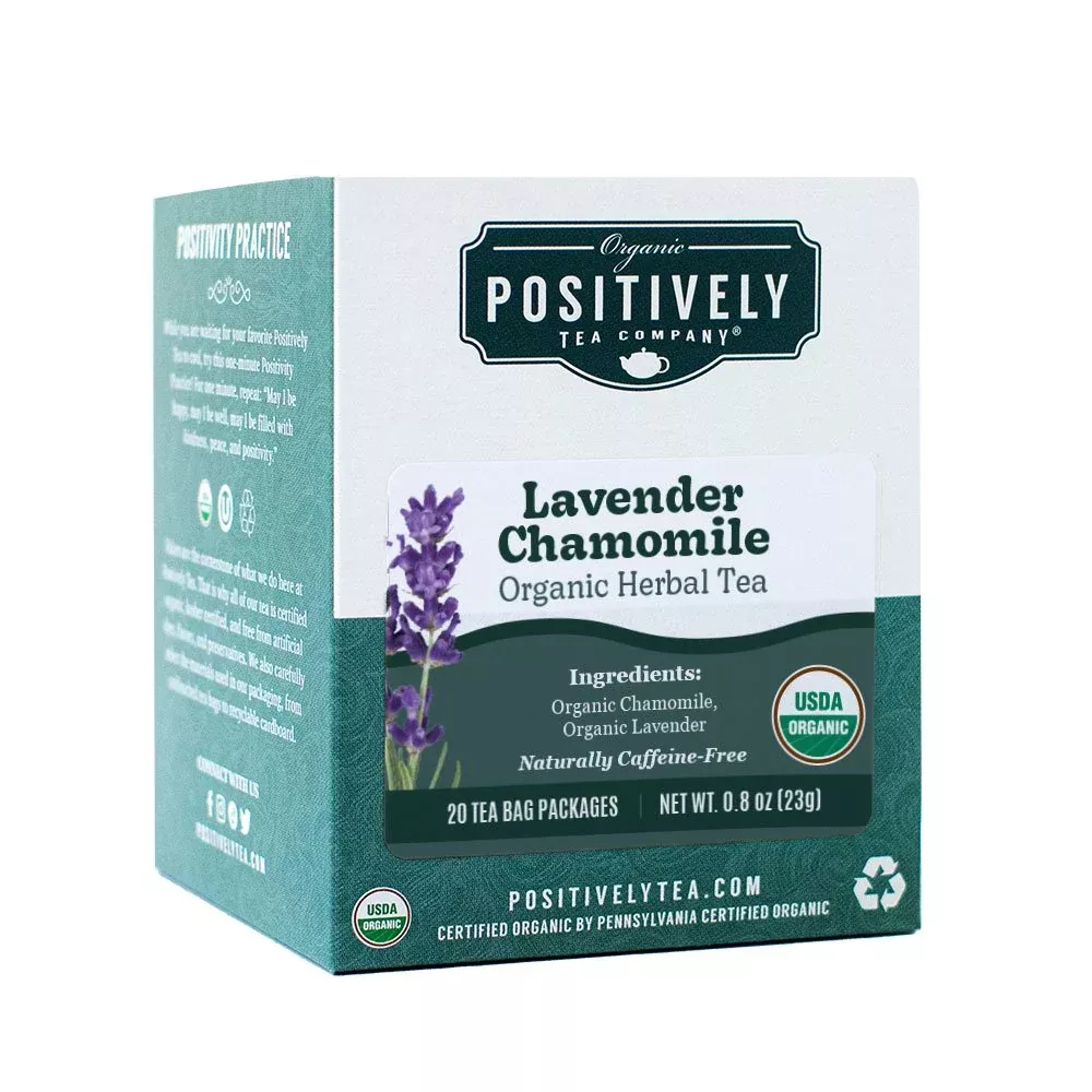 Organic Lavender Chamomile – Tea Bags