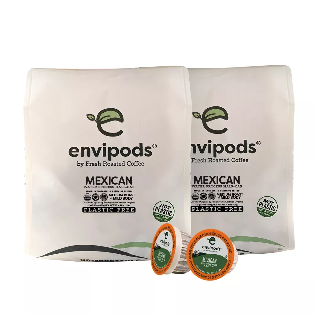 Organic Mexican Water-Processed Half Caf – envipods